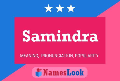 Poster del nome Samindra