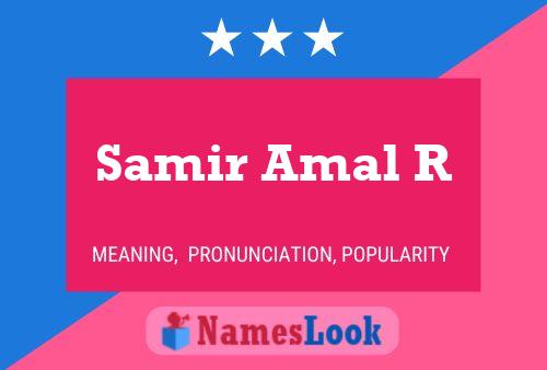 Poster del nome Samir Amal R