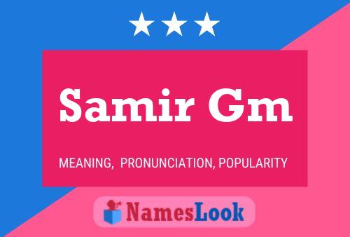 Poster del nome Samir Gm