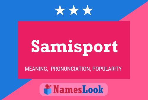 Poster del nome Samisport