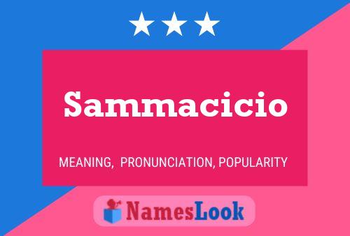 Poster del nome Sammacicio