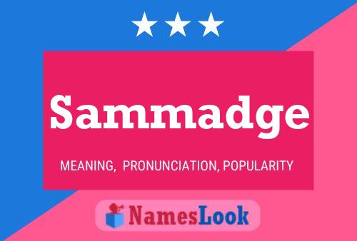 Poster del nome Sammadge