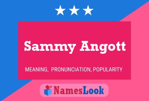 Poster del nome Sammy Angott