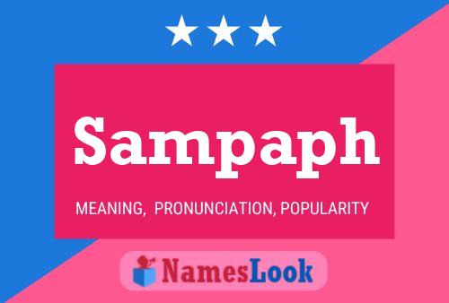 Poster del nome Sampaph