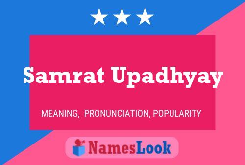 Poster del nome Samrat Upadhyay