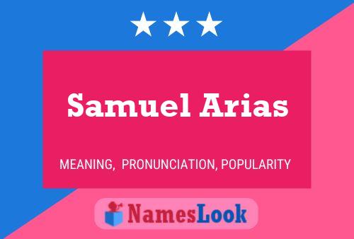 Poster del nome Samuel Arias