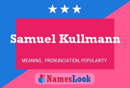 Poster del nome Samuel Kullmann