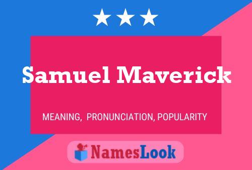 Poster del nome Samuel Maverick