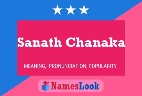 Poster del nome Sanath Chanaka