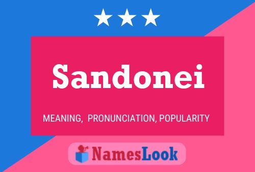 Poster del nome Sandonei