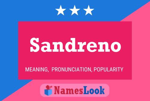 Poster del nome Sandreno