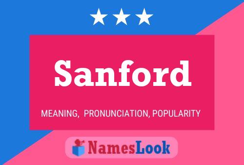 Poster del nome Sanford