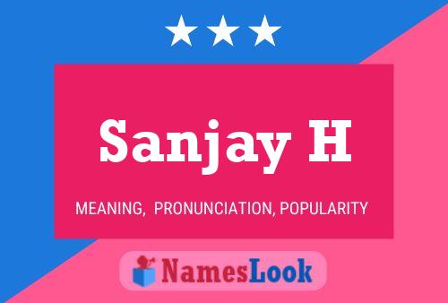 Poster del nome Sanjay H