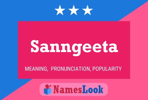 Poster del nome Sanngeeta