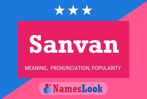 Poster del nome Sanvan