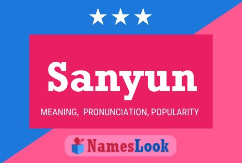 Poster del nome Sanyun