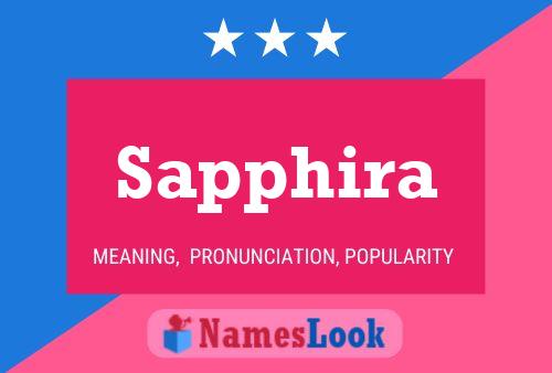 Poster del nome Sapphira