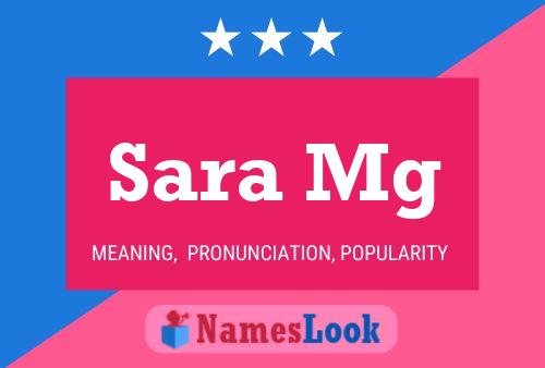 Poster del nome Sara Mg