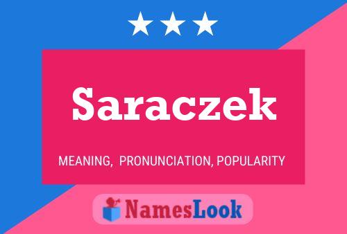 Poster del nome Saraczek