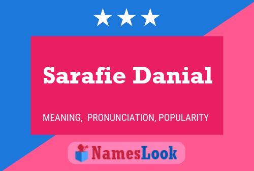 Poster del nome Sarafie Danial