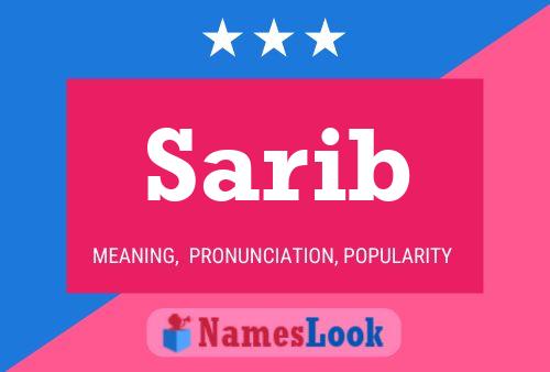 Poster del nome Sarib