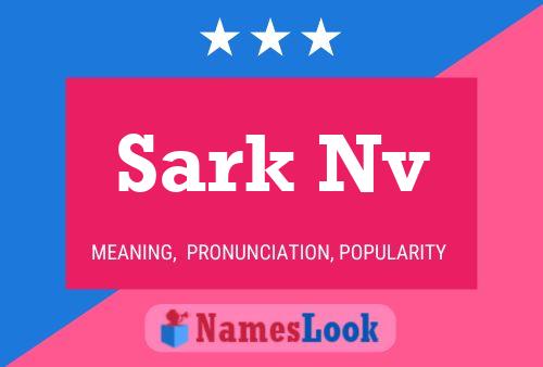 Poster del nome Sark Nv