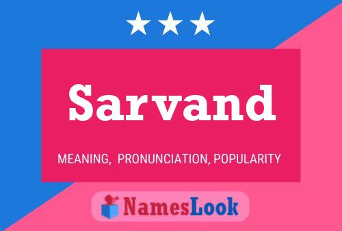 Poster del nome Sarvand