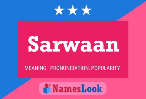 Poster del nome Sarwaan