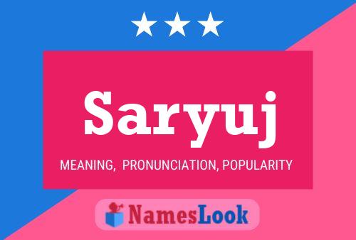 Poster del nome Saryuj