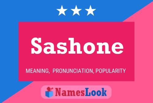 Poster del nome Sashone