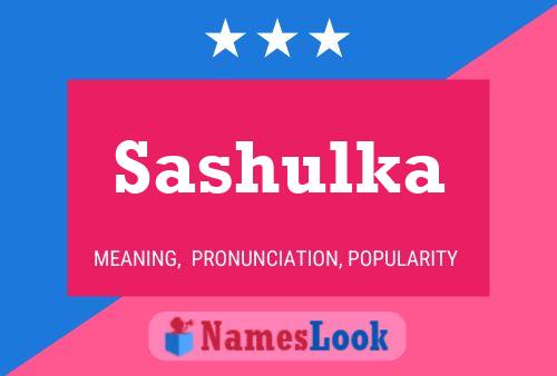 Poster del nome Sashulka