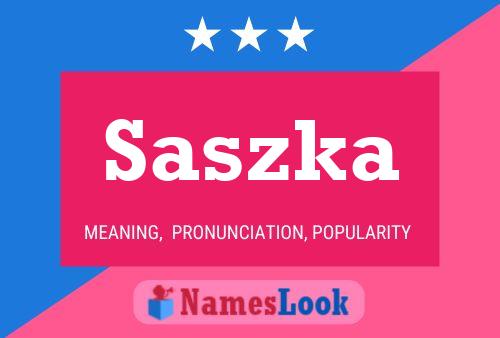 Poster del nome Saszka