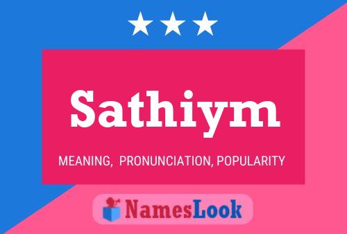 Poster del nome Sathiym