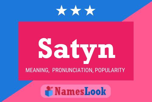 Poster del nome Satyn