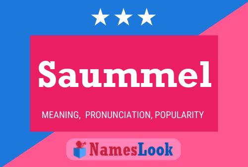 Poster del nome Saummel