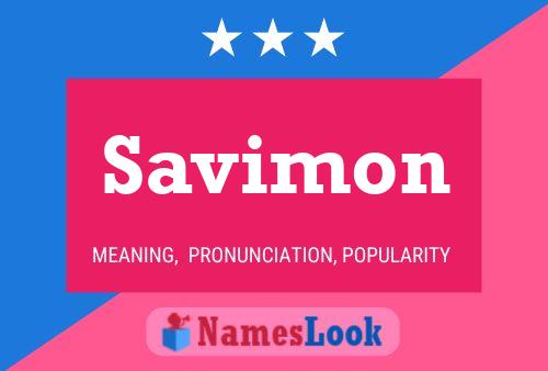 Poster del nome Savimon