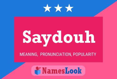 Poster del nome Saydouh