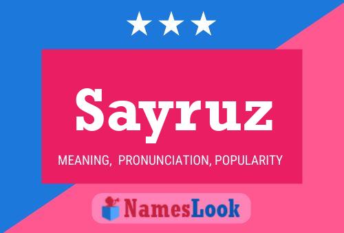 Poster del nome Sayruz