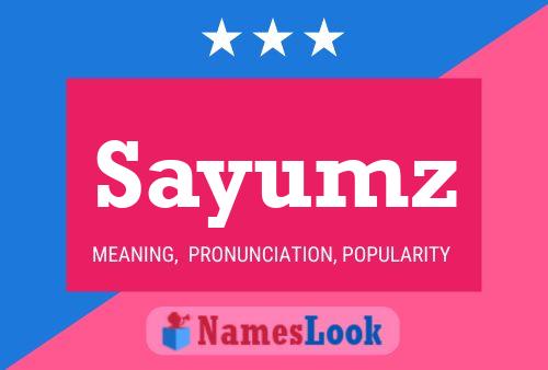 Poster del nome Sayumz