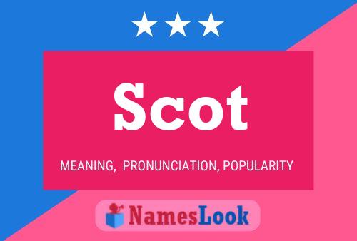 Poster del nome Scot