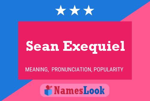 Poster del nome Sean Exequiel