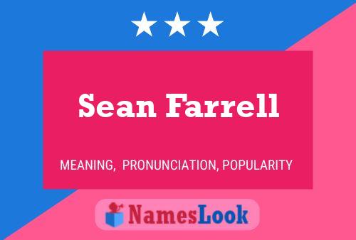 Poster del nome Sean Farrell