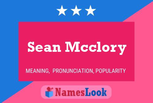 Poster del nome Sean Mcclory