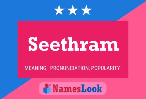 Poster del nome Seethram