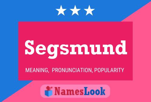 Poster del nome Segsmund