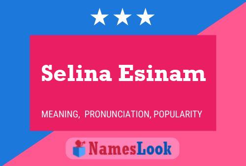 Poster del nome Selina Esinam