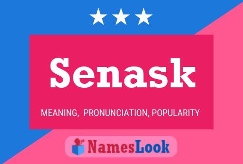 Poster del nome Senask