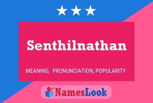 Poster del nome Senthilnathan