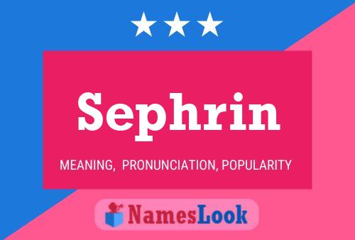 Poster del nome Sephrin