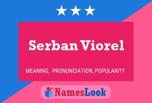 Poster del nome Serban Viorel